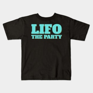 Funny Accountant Saying LIFO the Party Kids T-Shirt